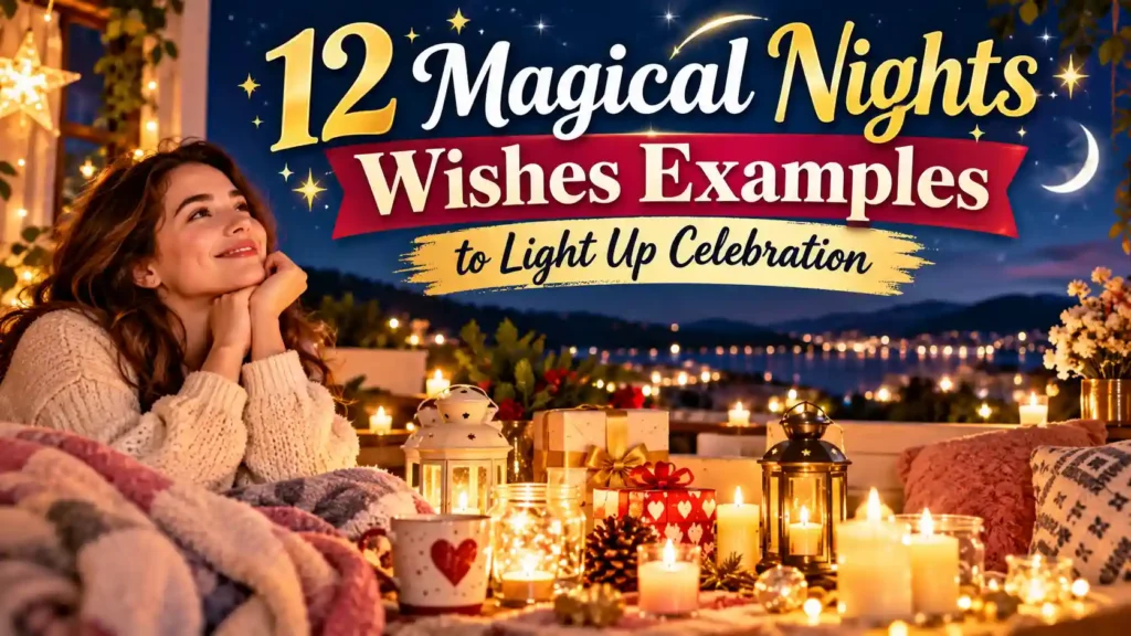 12 magical nights wishes examples