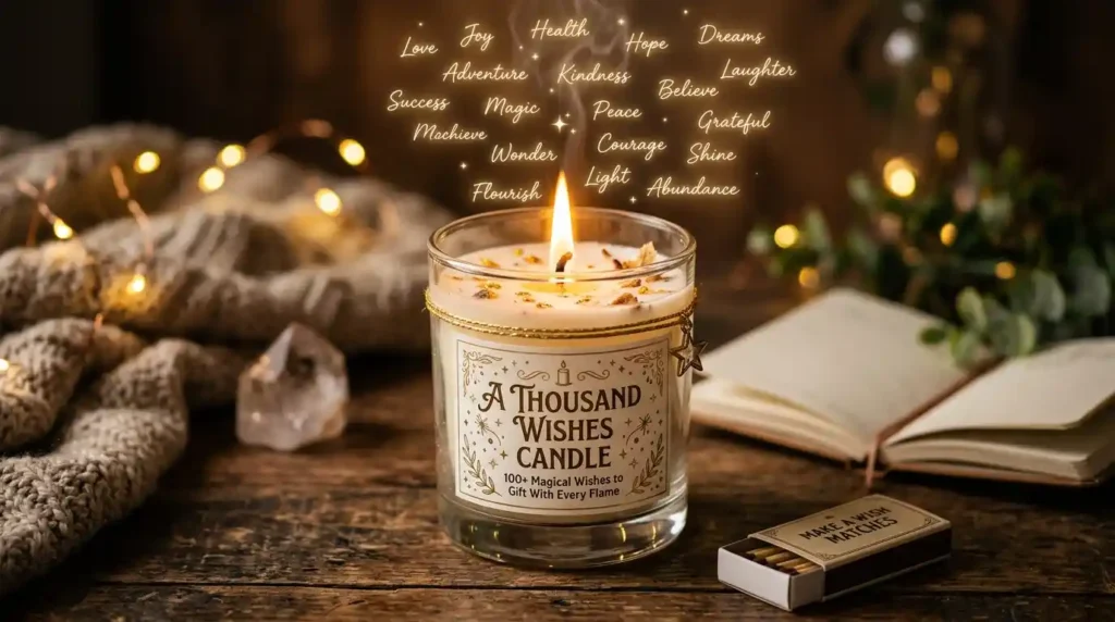 a thousand wishes candle