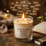 a thousand wishes candle