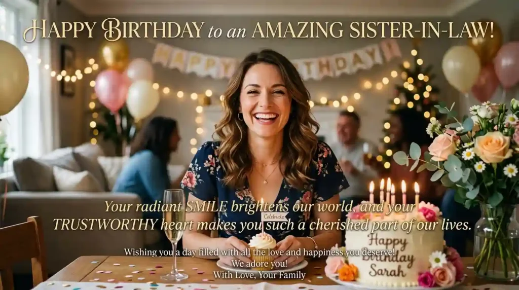 happy birthday wishes for sister in law