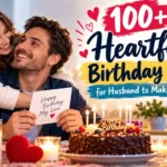 birthday wishes to my husband