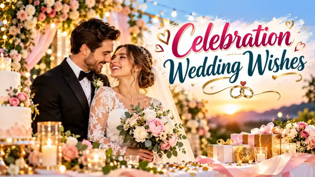  Celebration Wedding Wishes