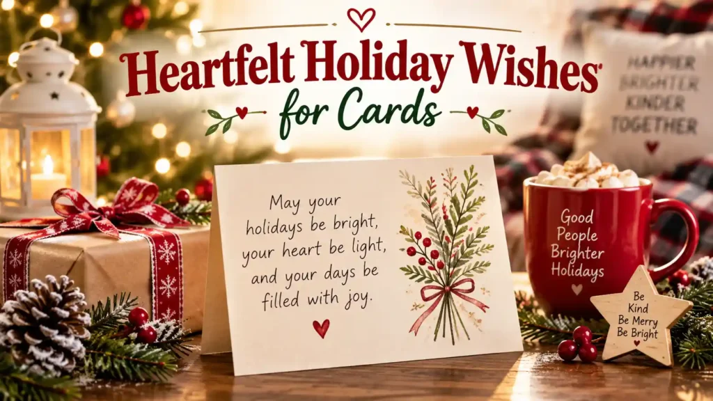 Heartfelt Holiday Wishes for Cards