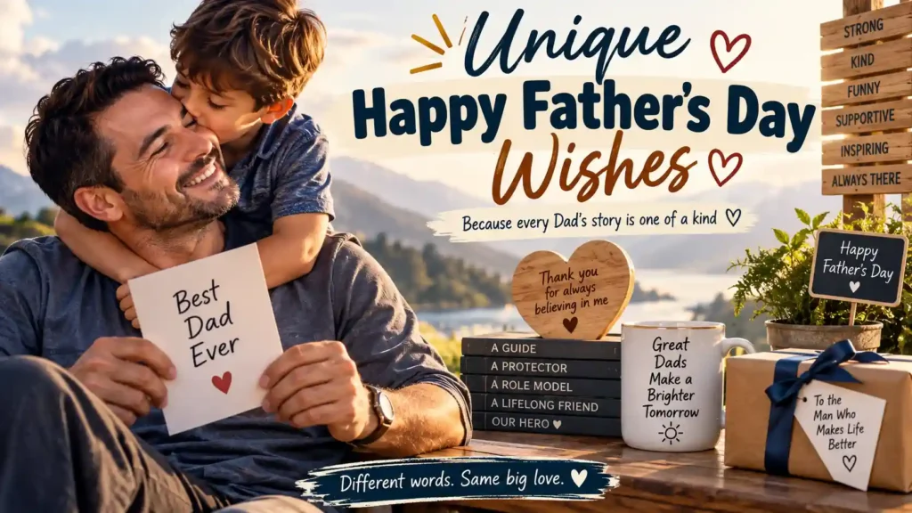 Unique Happy Father's Day Wishes