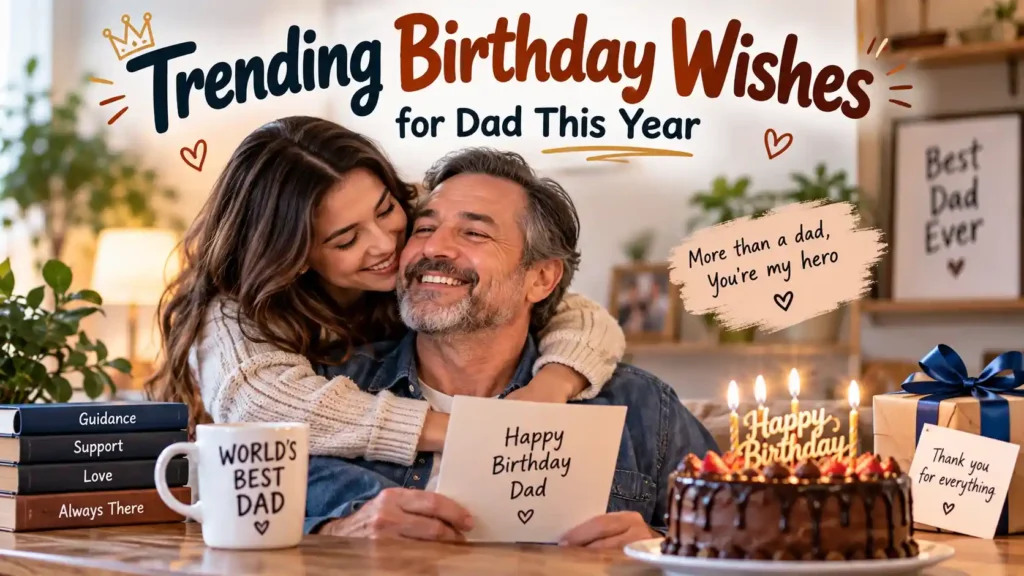 Trending Birthday Wishes for Dad This Year