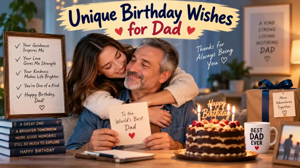 Unique Birthday Wishes for Dad