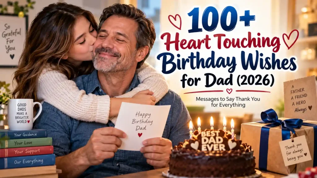 heart touching birthday wishes for dad