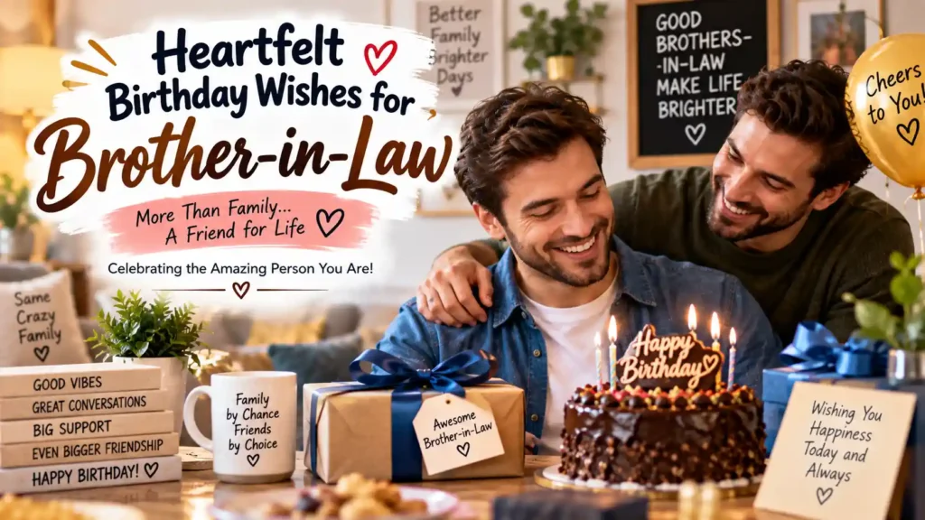 Heartfelt Birthday Wishes for Brother-in-Law