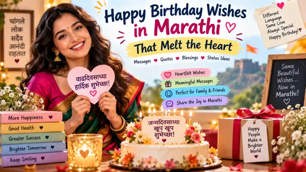 happy birthday wishes in marathi