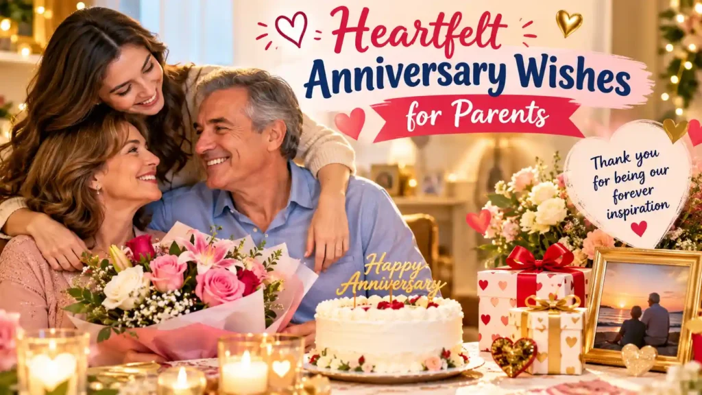 Heartfelt Anniversary Wishes for Parents