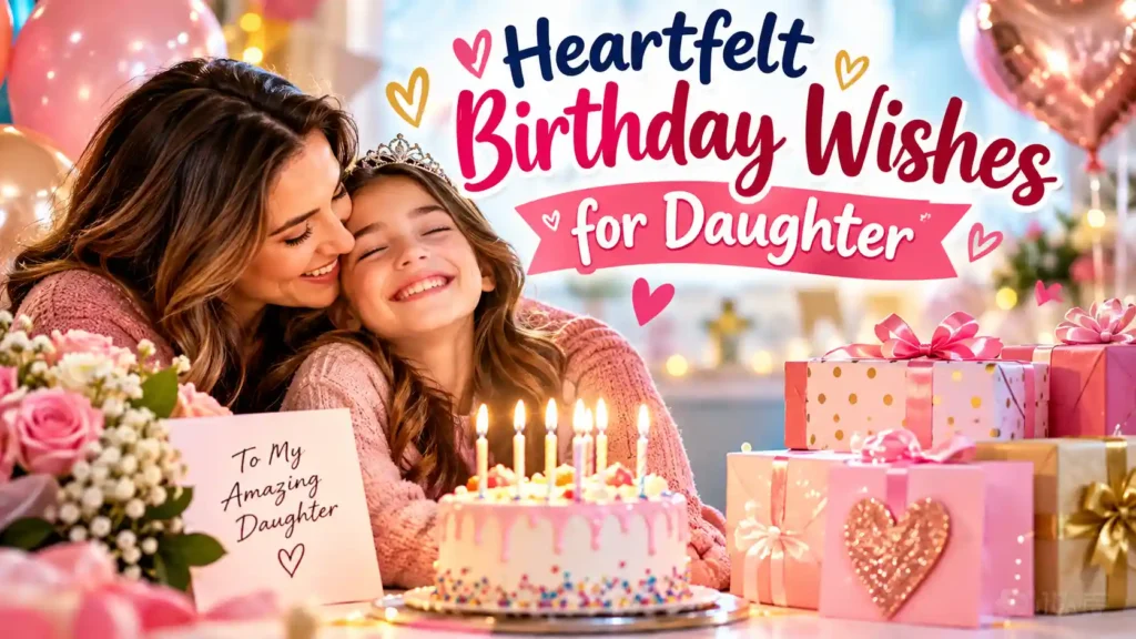 Heartfelt Birthday Wishes for Daughter