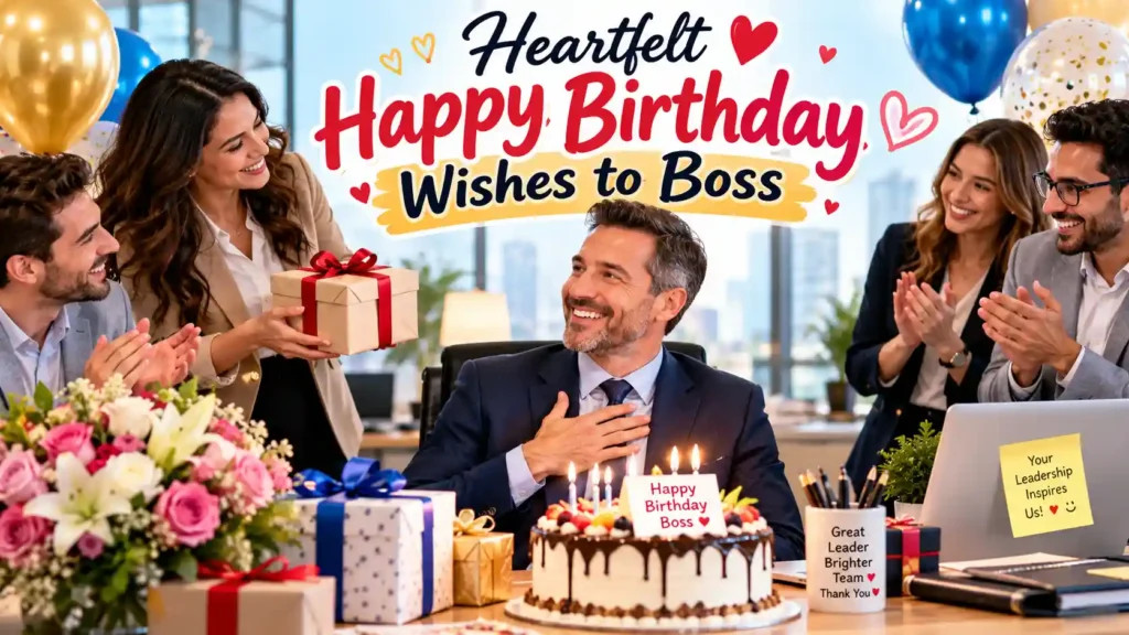 Heartfelt Happy Birthday Wishes to Boss