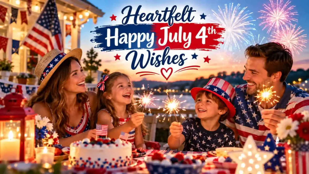 Heartfelt Happy July 4th Wishes