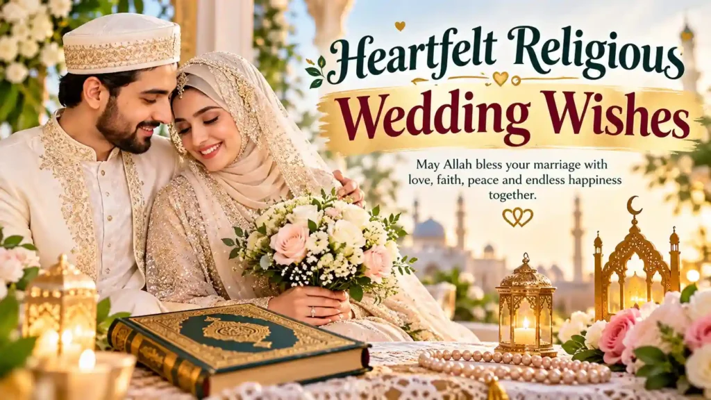 Heartfelt Religious Wedding Wishes