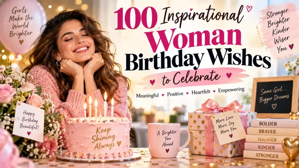 inspirational woman birthday wishes