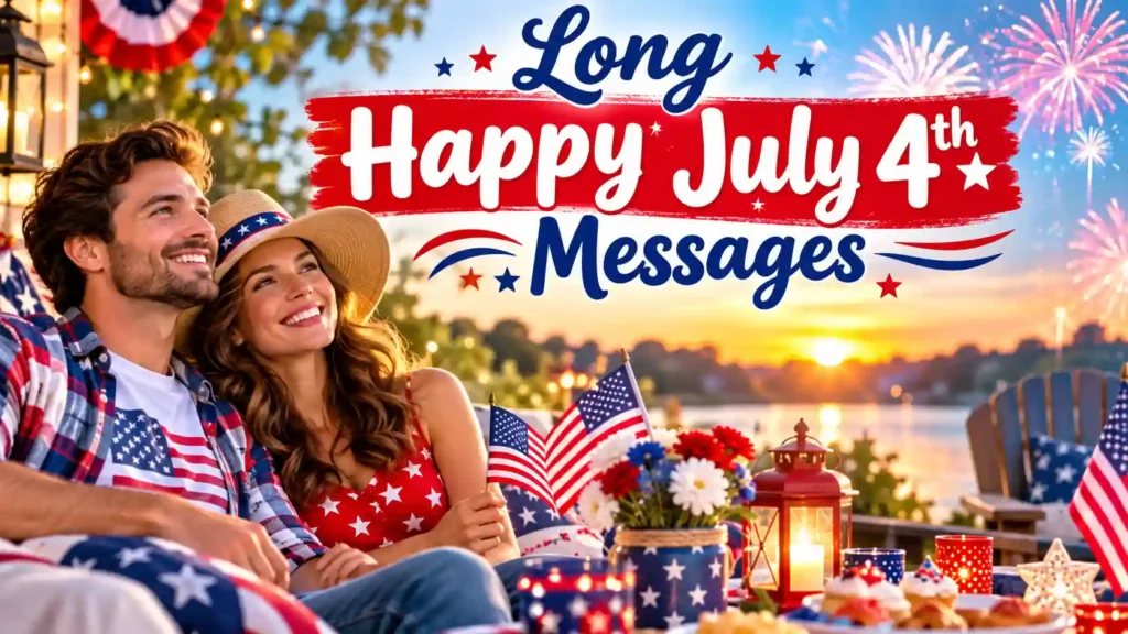 Long Happy July 4th Messages
