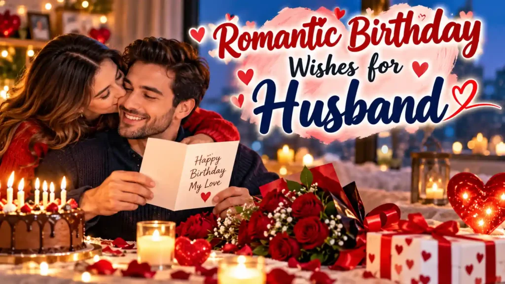 Romantic Birthday Wishes for Husband