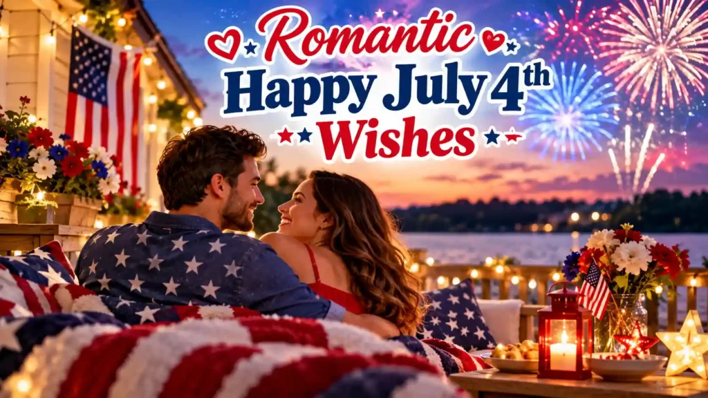 Romantic Happy July 4th Wishes