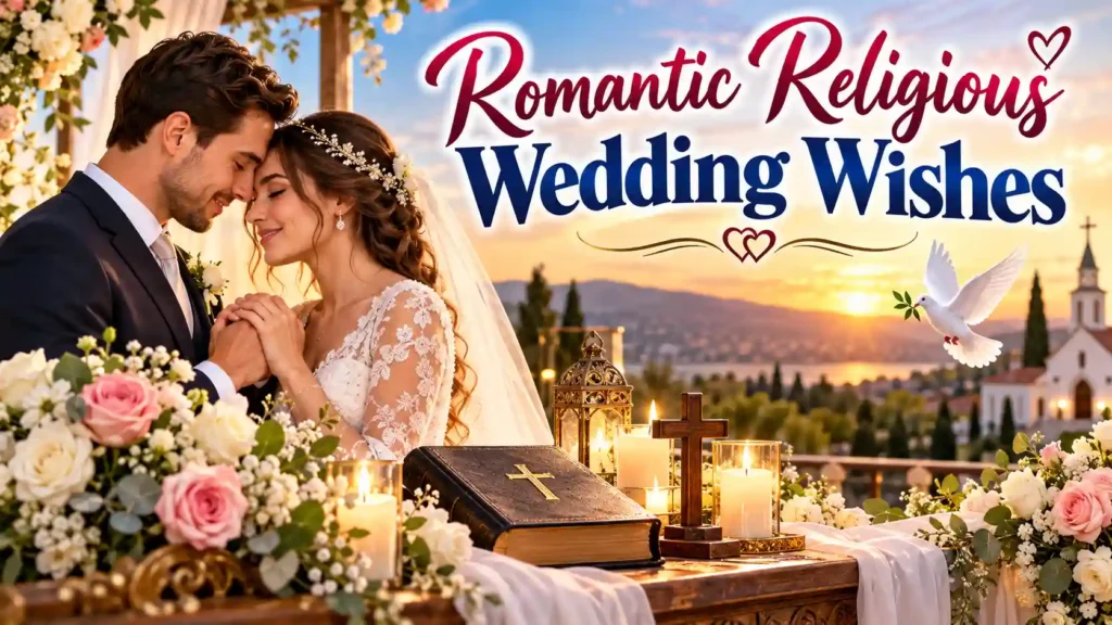 Romantic Religious Wedding Wishes