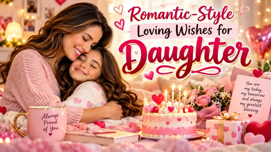 Romantic-Style Loving Wishes for Daughter