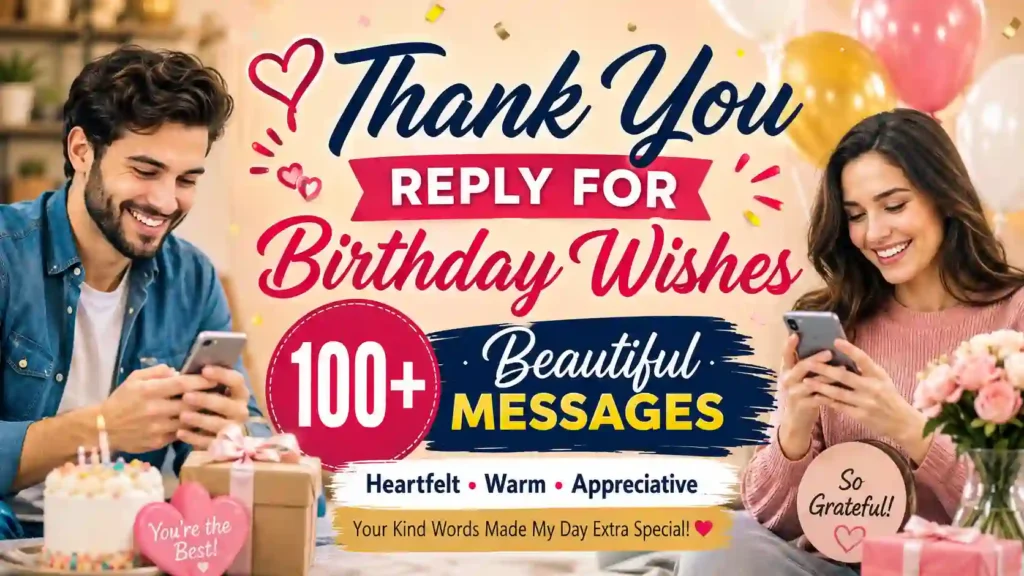 thank you reply for birthday wishes