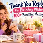 thank you reply for birthday wishes