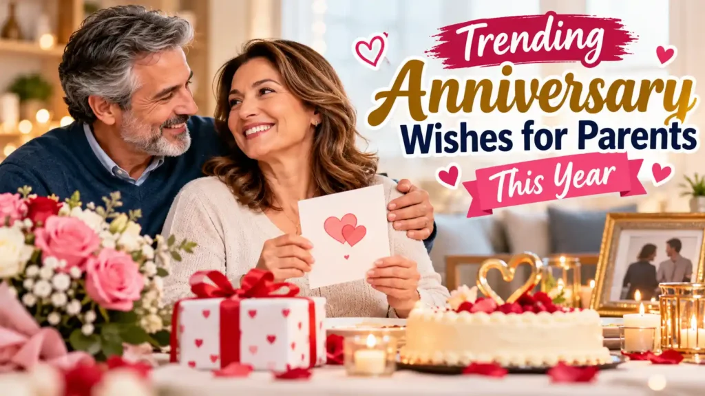 Trending Anniversary Wishes for Parents This Year