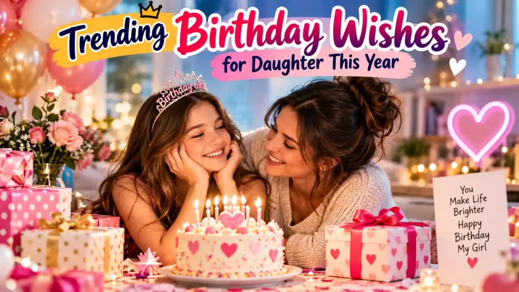 Trending Birthday Wishes for Daughter This Year
