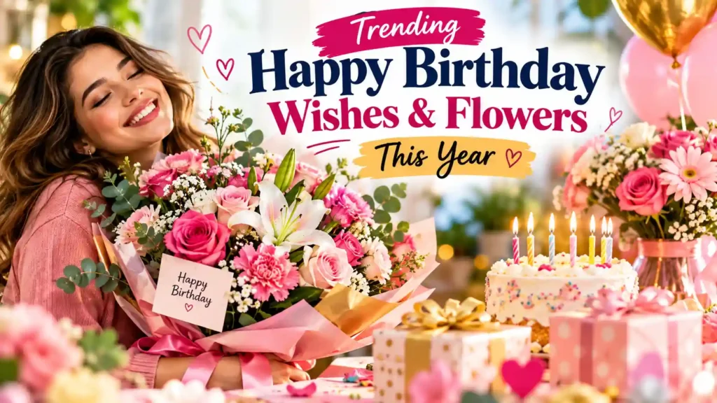 Trending Happy Birthday Wishes Flowers This Year