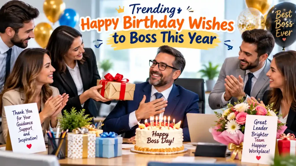 Trending Happy Birthday Wishes to Boss This Year