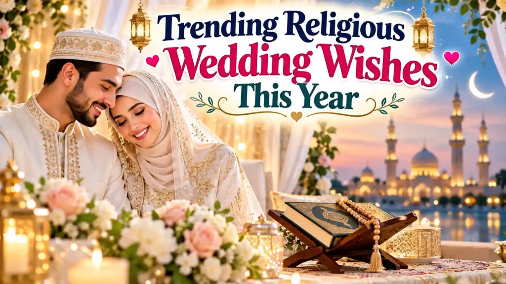 Trending Religious Wedding Wishes This Year