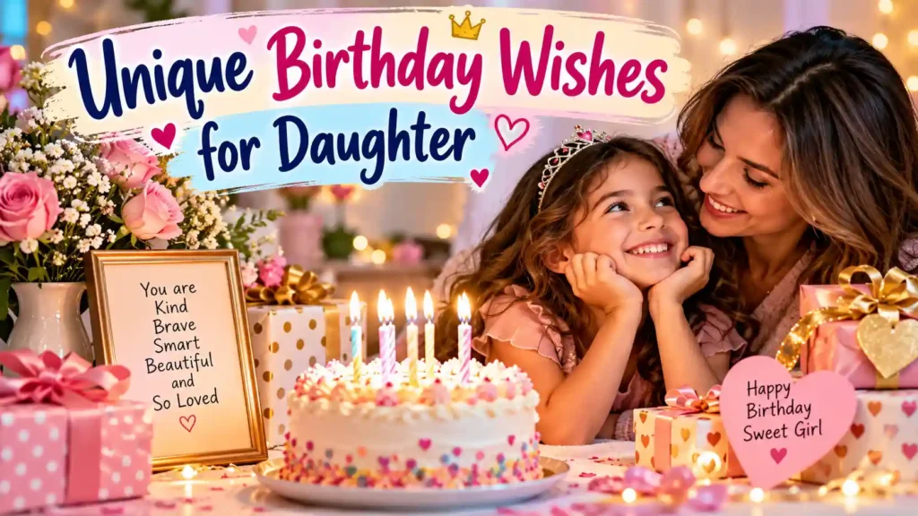 Unique Birthday Wishes for Daughter