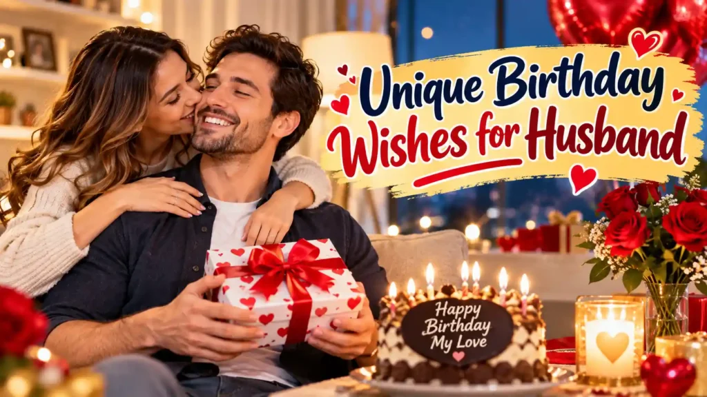 Unique Birthday Wishes for Husband