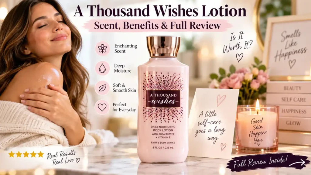 a thousand wishes lotion