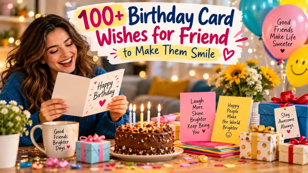birthday card wishes for friend