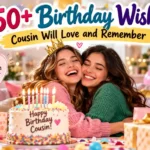 birthday wishes cousin