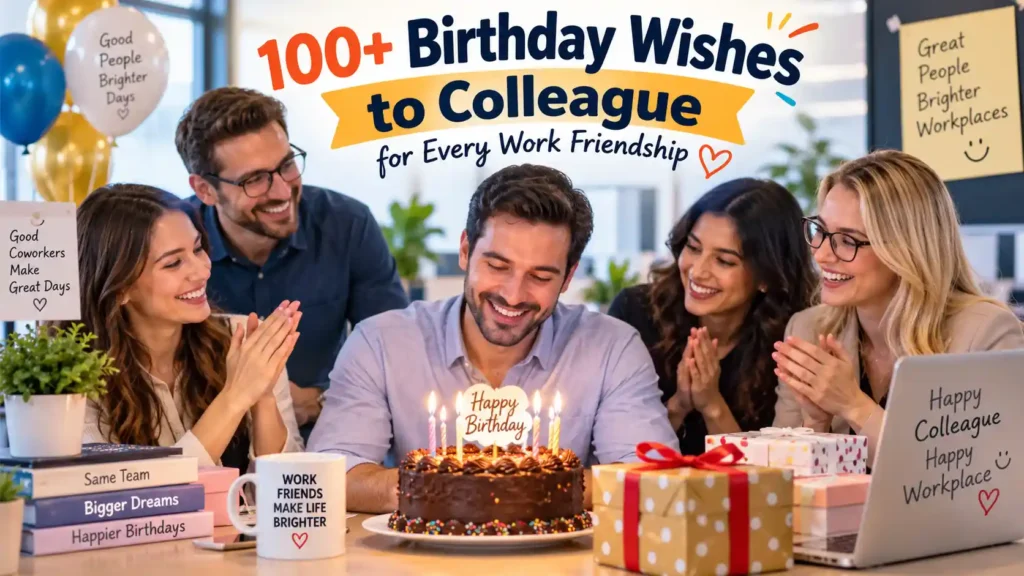 birthday wishes to colleague