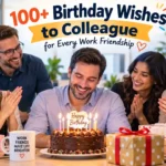 birthday wishes to colleague