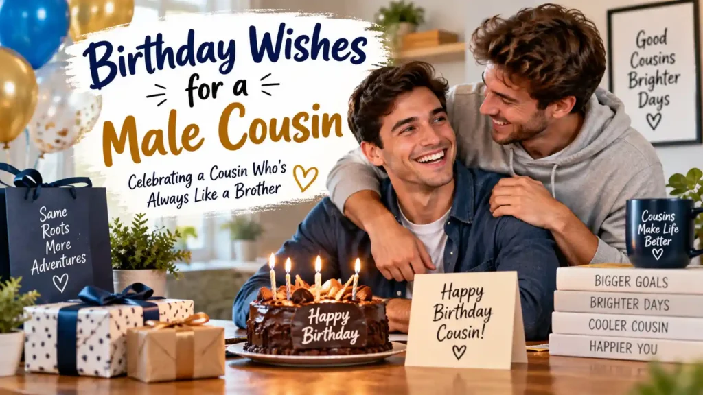 Birthday Wishes for a Male Cousin