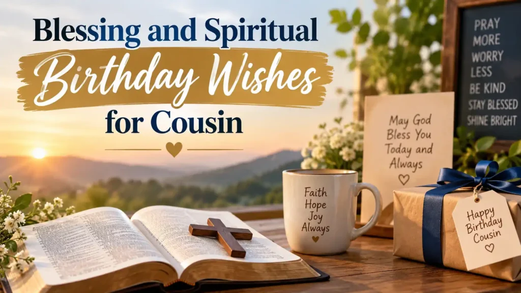  Blessing and Spiritual Birthday Wishes for Cousin
