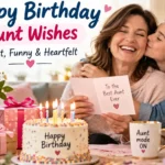 happy birthday aunt wishes
