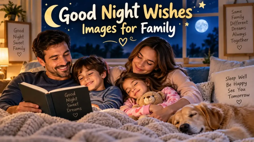  Good Night Wishes Images for Family