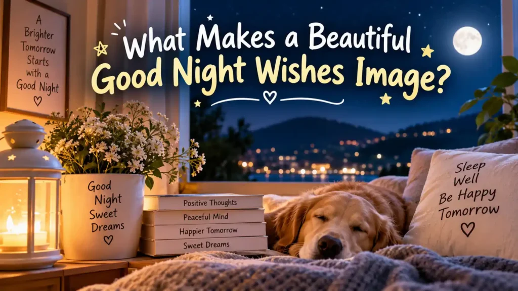  What Makes a Beautiful Good Night Wishes Image?