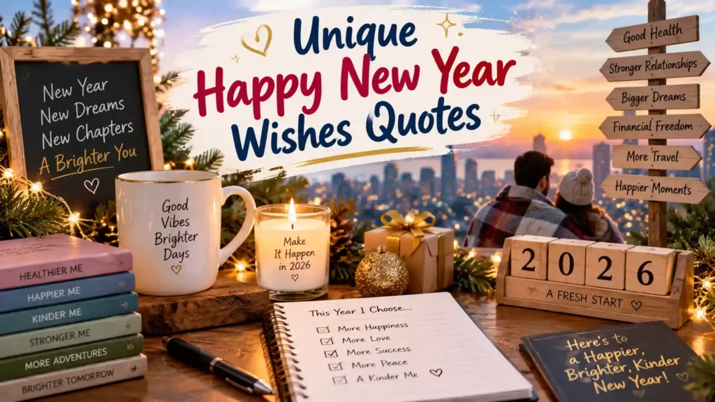 Unique Happy New Year Wishes Quotes