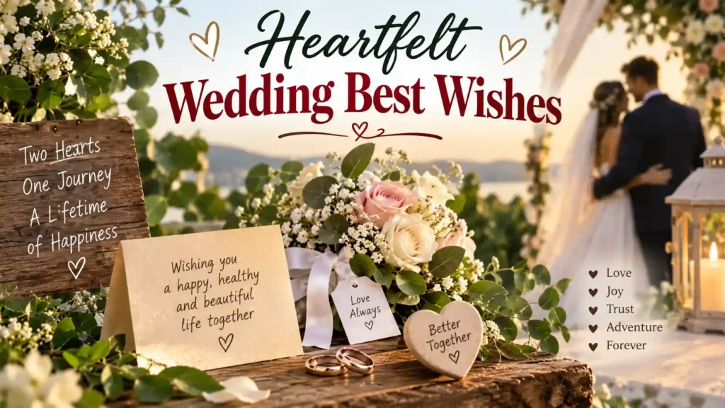  Heartfelt Wedding Best Wishes