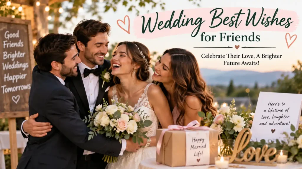  Wedding Best Wishes for Friends