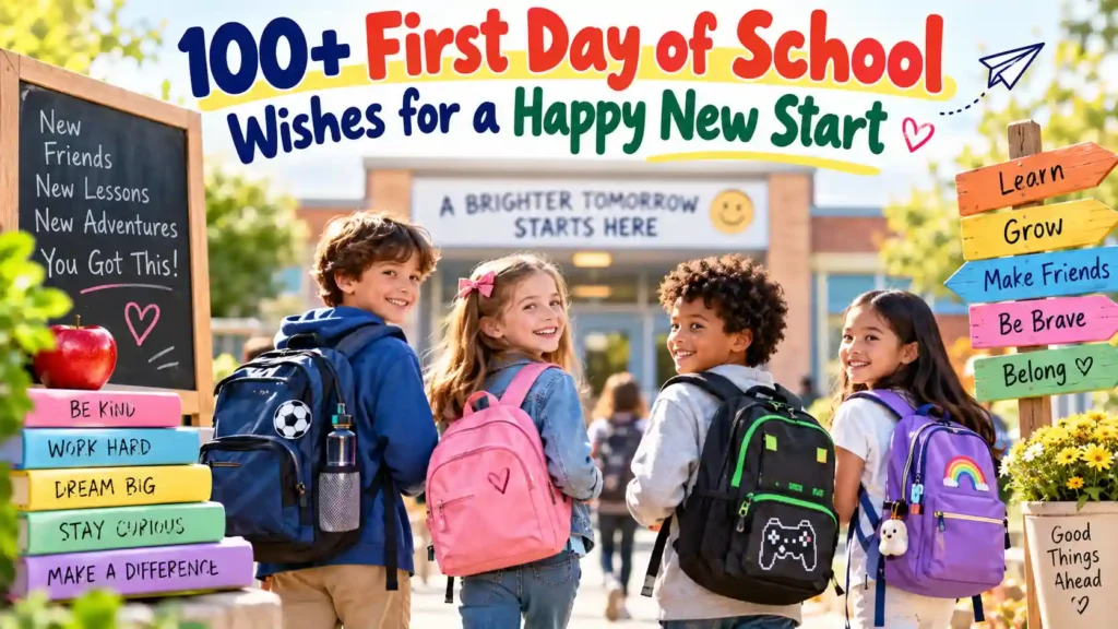 first day of school wishes
