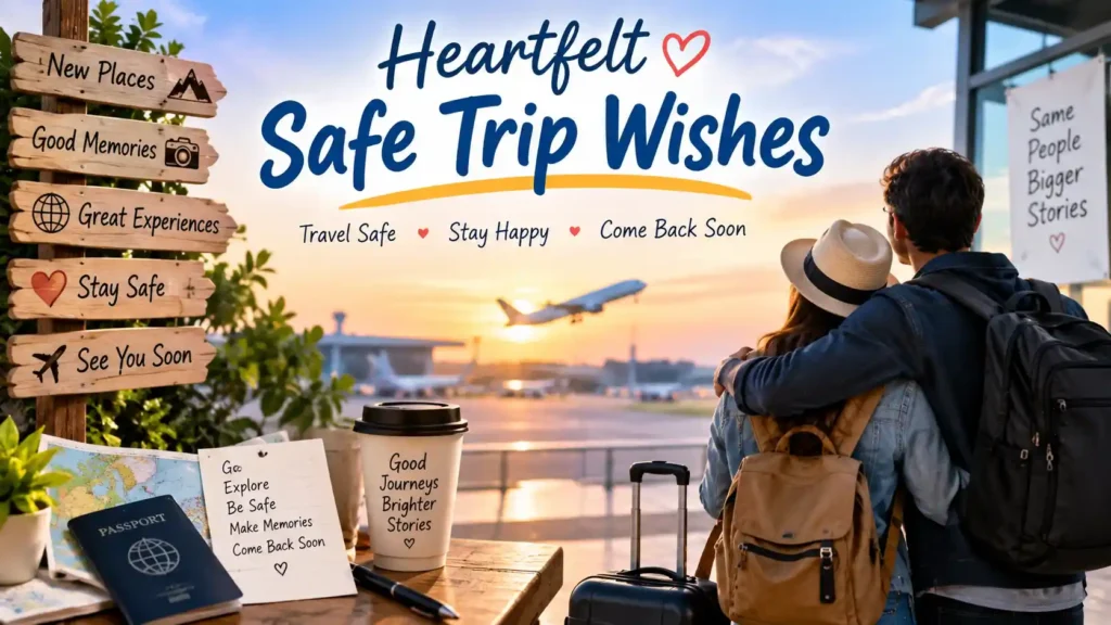 Heartfelt Safe Trip Wishes