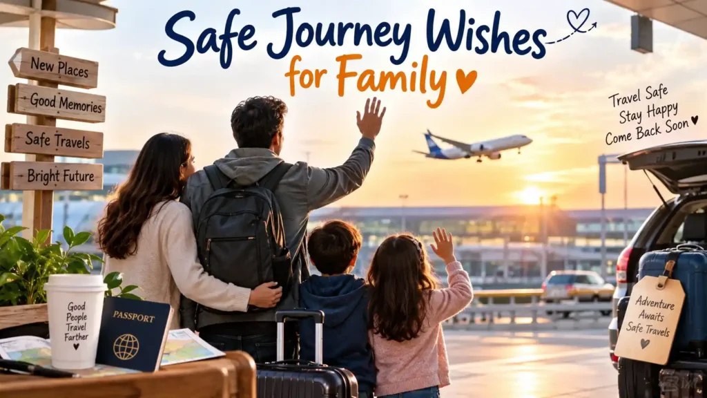 Safe Journey Wishes for Family