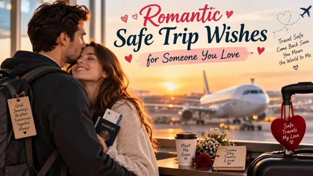 Romantic Safe Trip Wishes for Someone You Love